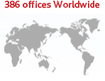 386 offices Worldwide