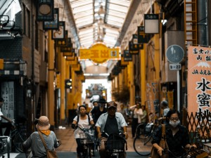 Osaka Highlights Bike Tour