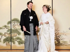 Japanese Wedding Dress and Photo Shoot