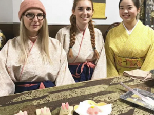 Japanese sweets making and Tea Ceremony
